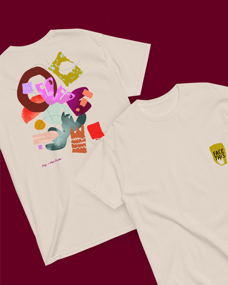 T-shirt Alex Proba x Face This [back print]