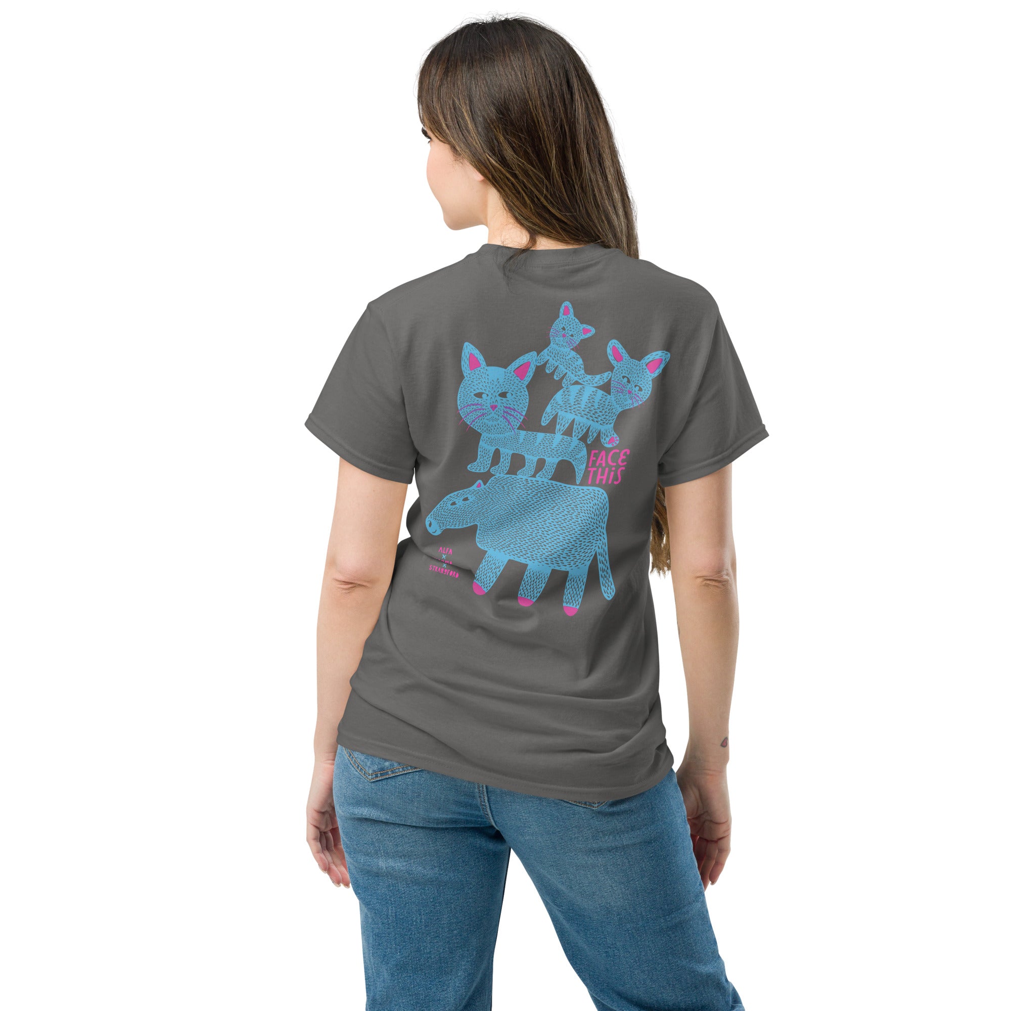 Jo Strangford x Face This T-shirt [back]