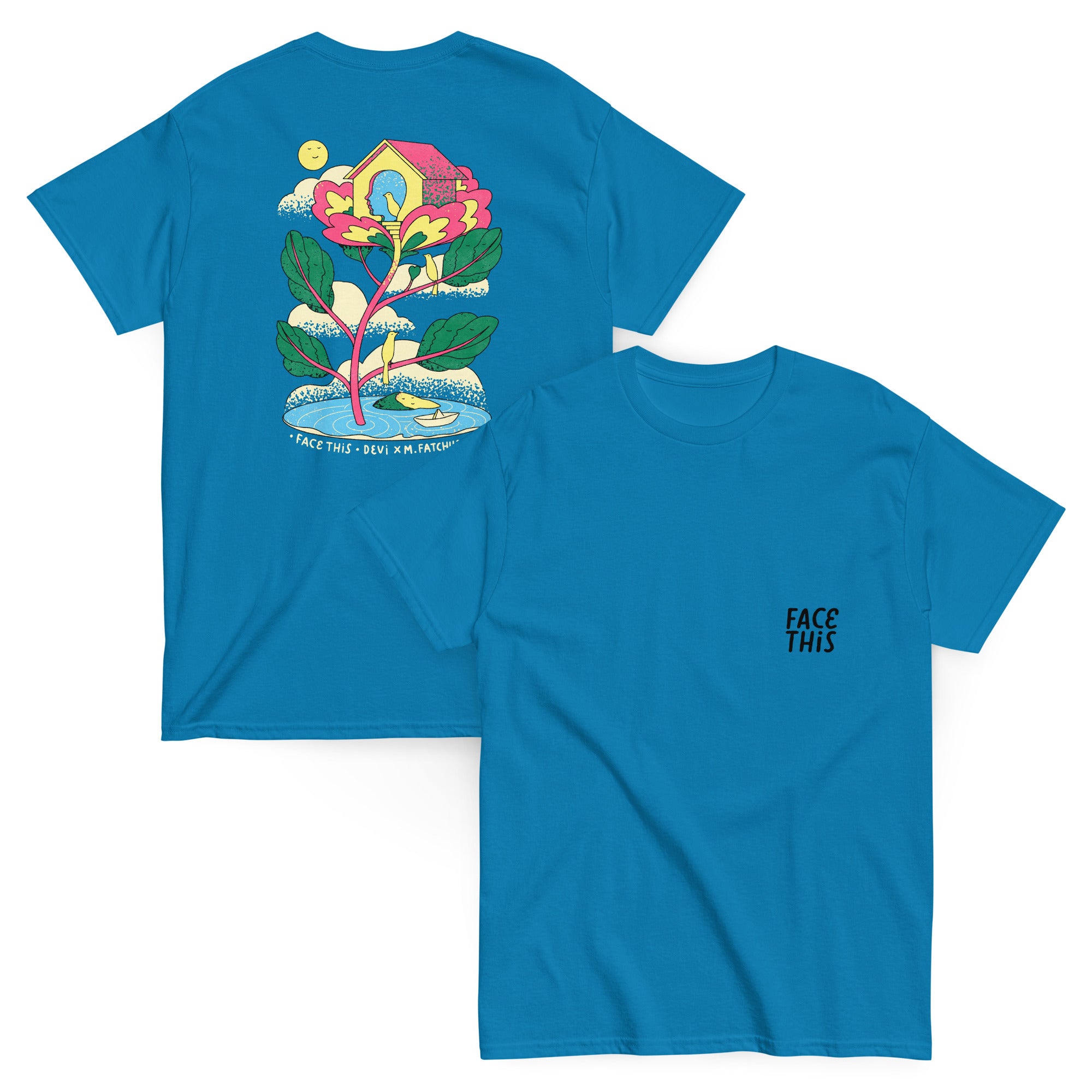 Muhammad Fatchurofi x Face This T-shirt [back print]