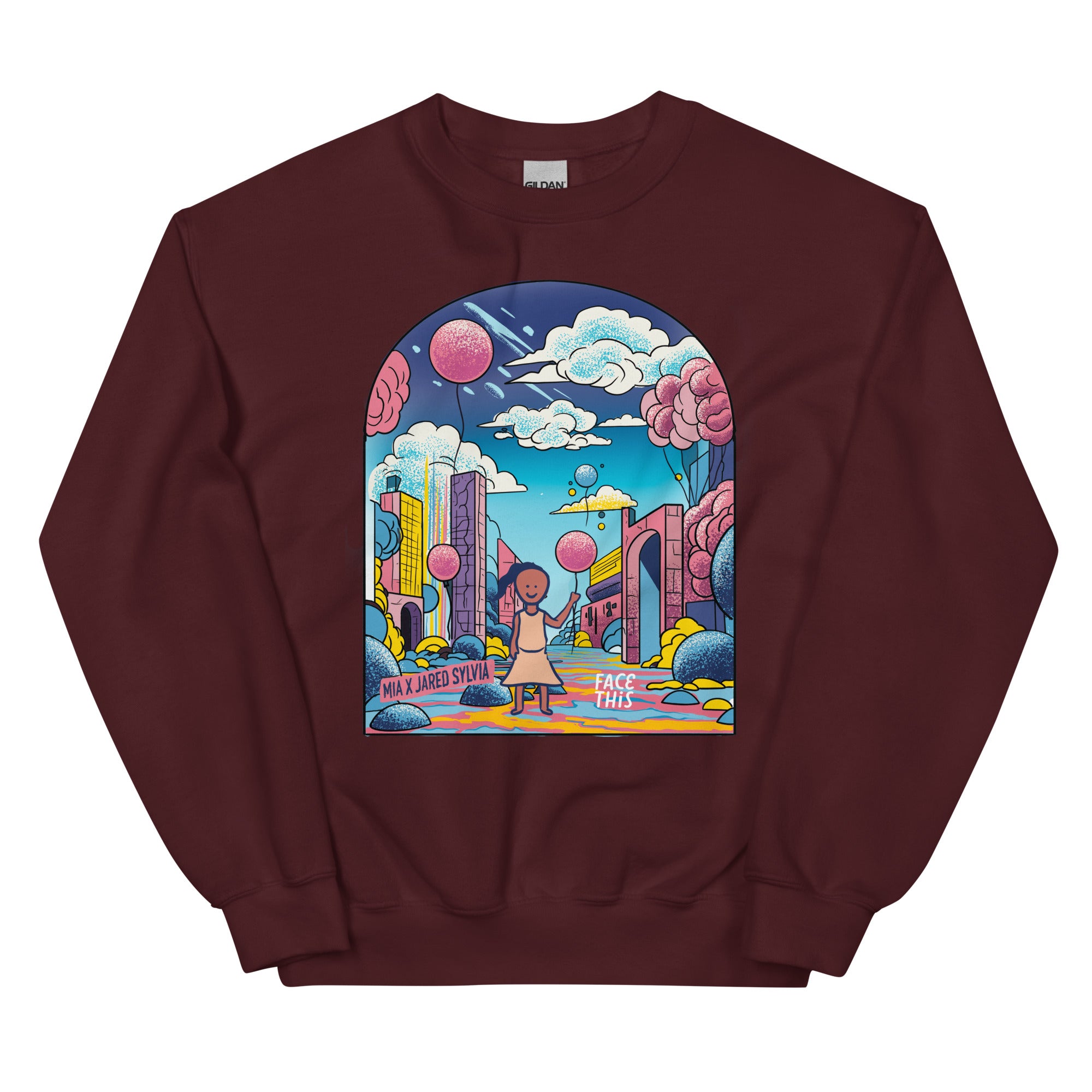 Maroon / S