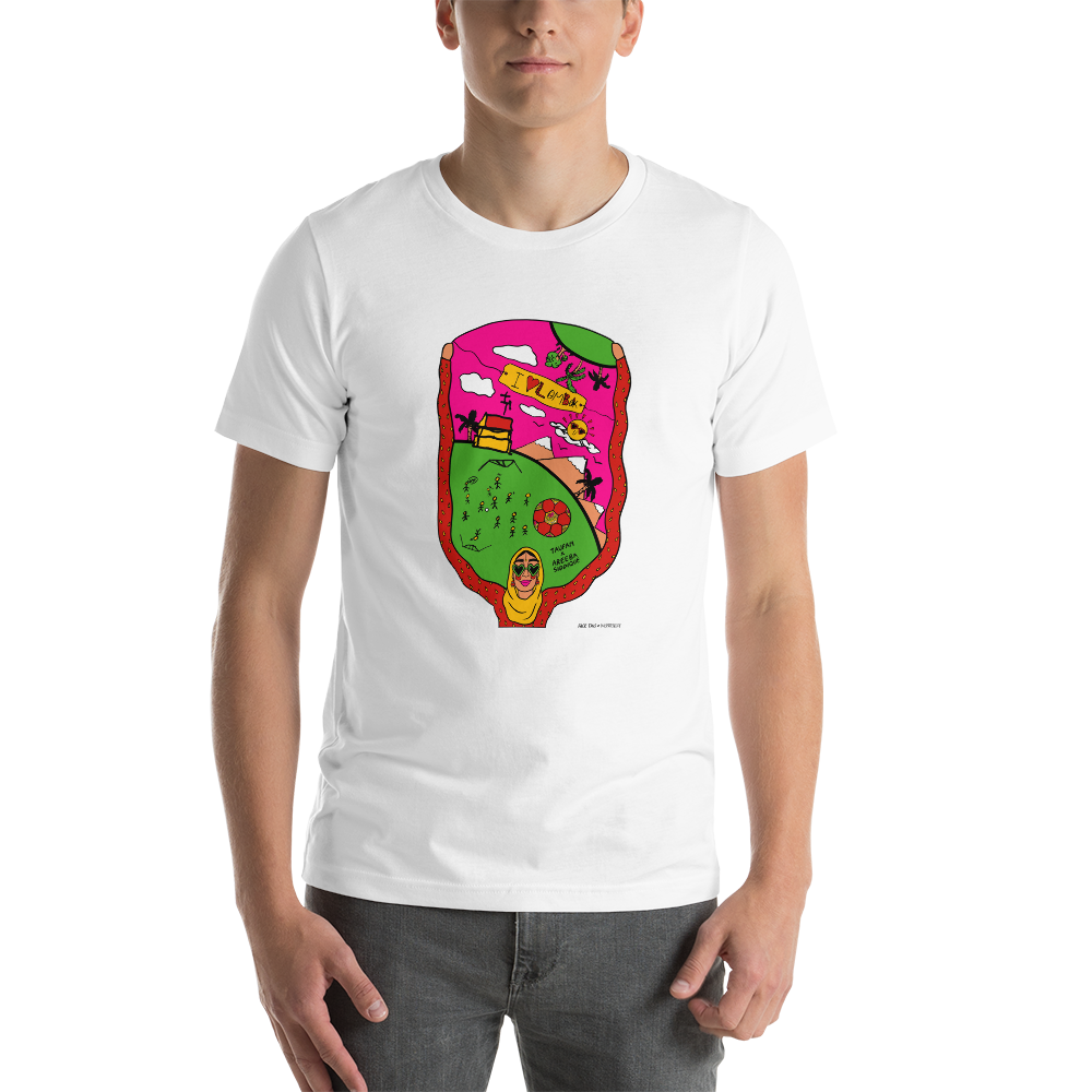 Areeba Siddique x Taupan x WePresent x Face This T-shirt